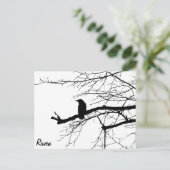 木の上のレイヴン ポストカード (スタンド正面)