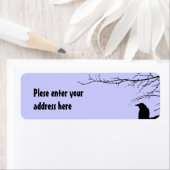 木の上のレイヴン ラベル (インサイチュ)