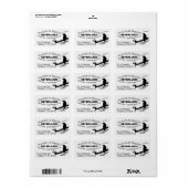 木の上のレイヴン ラベル (フルシート)