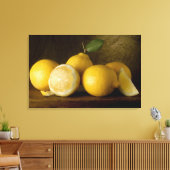 木の上のレモン キャンバスプリント (インサイチュ (リビング))