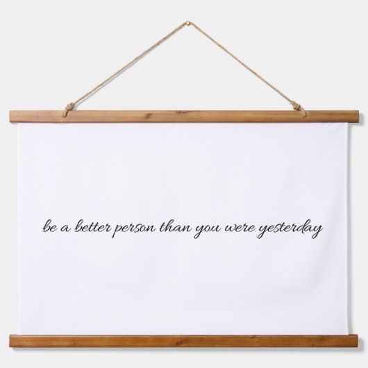 木の上の壁のタペストリーがより良い人である 吊り下げ型タペストリー (正面)