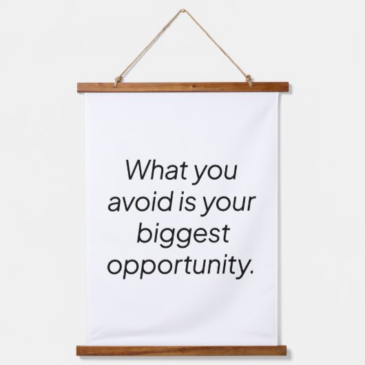 木の上の壁のタペストリーを避けること 吊り下げ型タペストリー (正面)