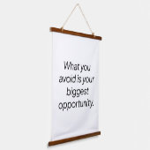 木の上の壁のタペストリーを避けること 吊り下げ型タペストリー (傾斜あり)