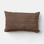 木の上の家族のロープの結び目 ランバークッション (裏面)