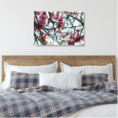 木の上の春の花 キャンバスプリント (インサイチュ (寝室))
