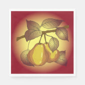 木の上の梨 スタンダードランチョンナプキン (正面)