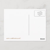 木の上の精霊 ポストカード (裏面)