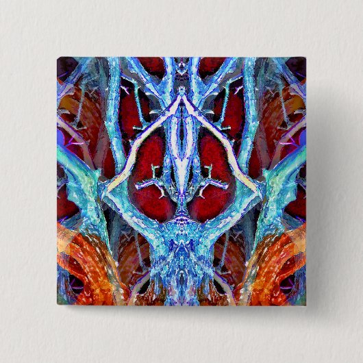 木の上の精霊 缶バッジ (正面)