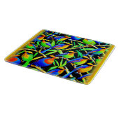 木の上の絵画鳥。買今 カッティングボード (角)