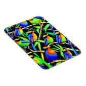 木の上の絵画鳥。買今 マグネット (右側)