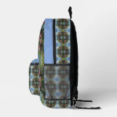 木の上の赤い絵画りんごパーソナライズされた プリントバックパック (右)