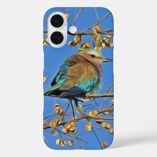 木の上の鳥の写真 Case-Mate iPhoneケース (裏面)