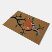 木の上の鳥のdoormat、ホームの装飾マット ドアマット (アングル)