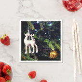 木の上の鹿 スタンダードカクテルナプキン (インサイチュ)