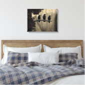 木の上の3つ キャンバスプリント (インサイチュ (寝室))