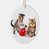 木の下で取る助け セラミックオーナメント (右)