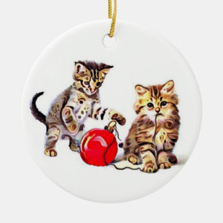 木の下で取る助け セラミックオーナメント