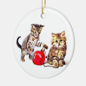 木の下で取る助け セラミックオーナメント (左)