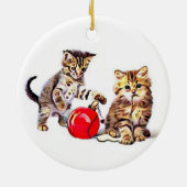 木の下で取る助け セラミックオーナメント (裏面)