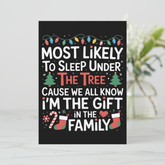 木の下で寝る可能性が最も高い 私はギフト 招待状 (スタンド正面)