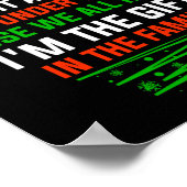 木の下で眠ったほうがいいかもしれない私はクリスマスギ ポスター (角)