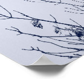 木の下で飢え死にする ポスター (角)