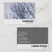 木の下で飢え死にする 名刺 (正面/裏面)