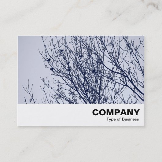 木の下で飢え死にする 名刺 (正面)