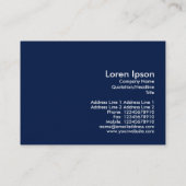 木の下で飢え死にする 名刺 (裏面)