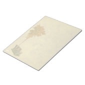 木の下に公園のベンチ – 11インチx 8.5インチメモ帳 ノートパッド (アングル)