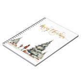 木の下のクリスマスプレゼント ノートブック (左側)