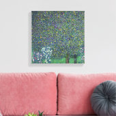 木の下のバラ, c.1905 キャンバスプリント (インサイチュ (リビング))