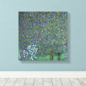 木の下のバラ, c.1905 キャンバスプリント (インサイチュ (ウッドフロア))