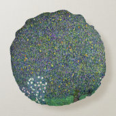 木の下のバラ、c.1905 ラウンドクッション (裏面)