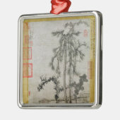 木の下のパビリオン メタルオーナメント (左)