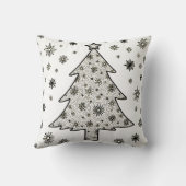 木の下の居心地の良い枕 クッション (裏面)