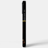 木の下の白熱［赤熱］光を放つ仏 Case-Mate iPhoneケース (裏面 / 左)