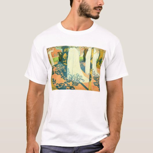 木の下の行列、1892年 Tシャツ (正面)
