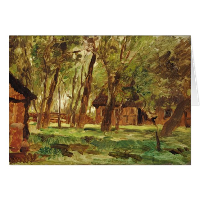 木の下のFarmstead (正面横)