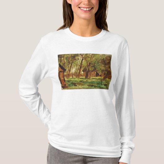 木の下のFarmstead Tシャツ (正面)