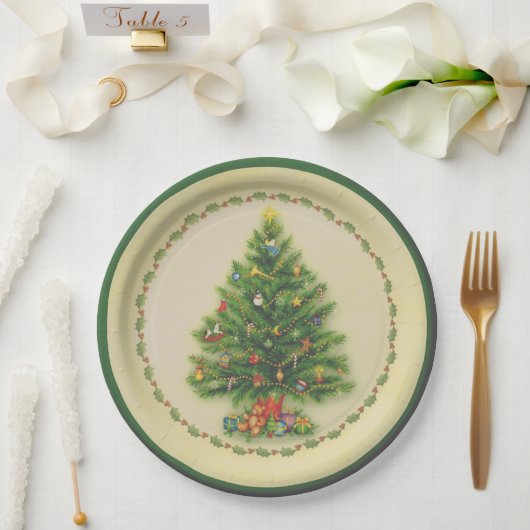 木の下 ペーパープレート (ウェディング)