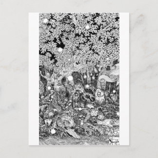 木の下 ポストカード