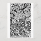 木の下 ポストカード (正面)