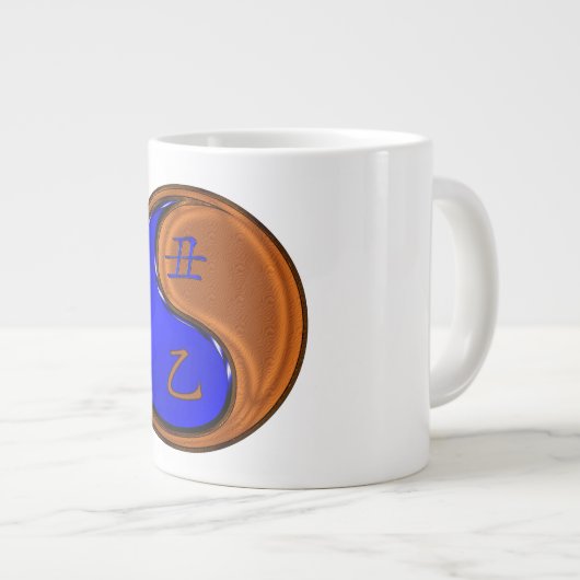 木の丑 ジャンボコーヒーマグカップ (正面右)