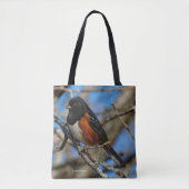 木の中で斑点のあるトホエ トートバッグ (正面)