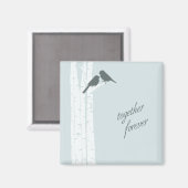 木の中で永遠に鳥を愛する|過去記事 マグネット (正面/裏面)