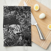 木の中で私を見つける キッチンタオル (四つ折り)