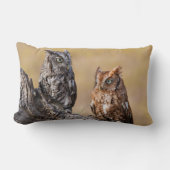 木の中で鶏を鳴らす東の悲鳴 ランバークッション (正面)