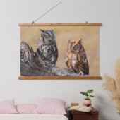 木の中で鶏を鳴らす東の悲鳴 吊り下げ型タペストリー (寝室)