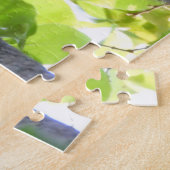 木の中のアライグマ ジグソーパズル (側面)